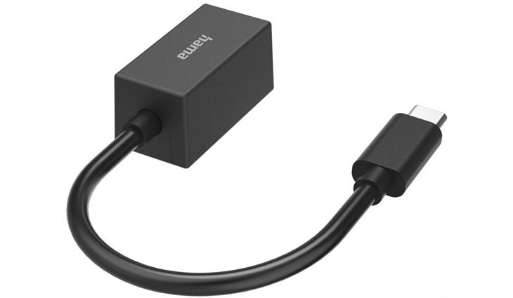 Hama 200322 USB-C auf RJ45/LAN-Adapter