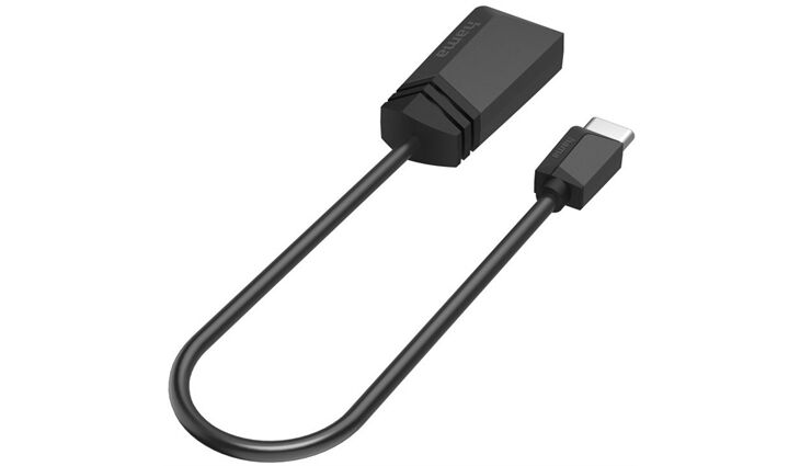 Hama 200312 USB-C-OTG auf USB-A-Adapterkabel