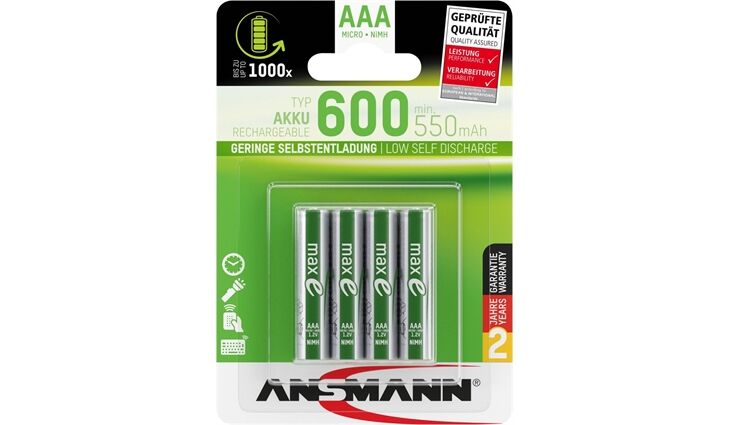 Ansmann Ansmann NiMH-Akku 600mAh