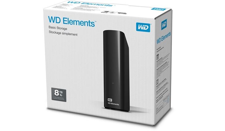 Western Digital WD Elements Desktop USB 3.0 (8TB)