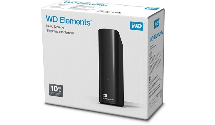 Western Digital WD Elements Desktop USB 3.0 (10TB)